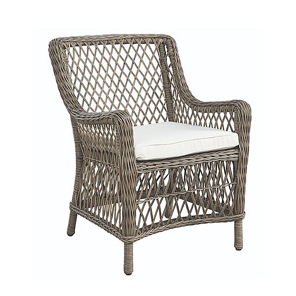 4 piezas de mimbre PE Jardín Sofá Conjunto de muebles - 10C01Y