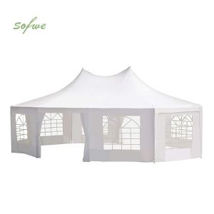 Carpa de fiesta de pared lateral ajustable y desmontable...